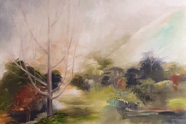 maple oil on canvas, 100x100cm