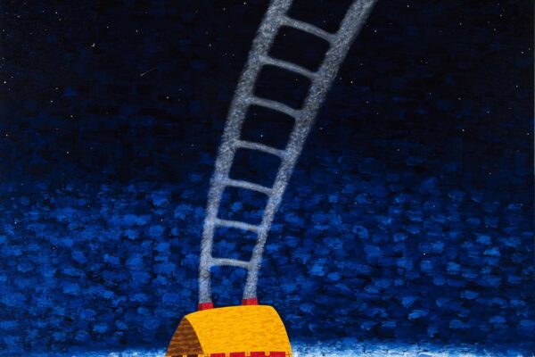 Ladder to the Stars 2021 Oil on Linen 137 X 153 cm Dean Bowen Low Res